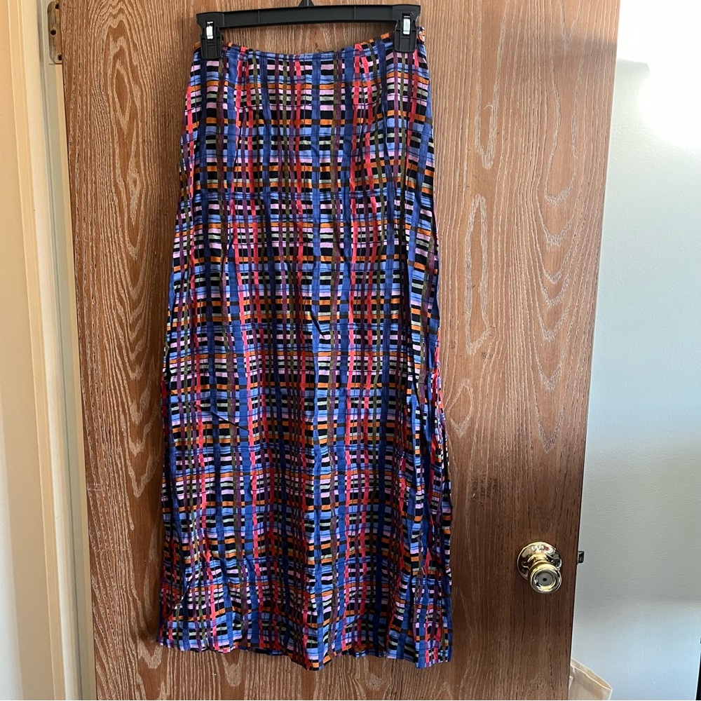 Compagnie internationale Express patterned midi skirt colorful 1/2